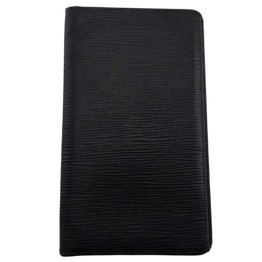 LOUIS VUITTON Bill Compartment M63732 black Portochequier Cartes Crdit