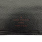 LOUIS VUITTON Bill Compartment M63732 black Portochequier Cartes Crdit