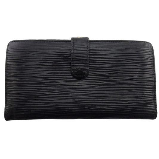LOUIS VUITTON Bifold Wallet Noir Continental clutch