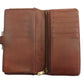 LOUIS VUITTON Long Wallet Purse T61217 Brown beige North America exclusive Continental Clutch