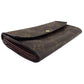 LOUIS VUITTON Long Wallet Purse M61725 Brown beige Pochette Porto MonÃ©credi