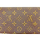 LOUIS VUITTON Bill Compartment M60929 Brown Porte Billets6 Cartes Crdit