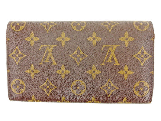 LOUIS VUITTON Bill Compartment M60929 Brown Porte Billets6 Cartes Crdit