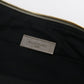 BALENCIAGA 390186 Clutch bag metal edge L-shaped clutch bag leather.Goatskin gray mens Used Authentic