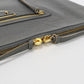 BALENCIAGA 390186 Clutch bag leather gray mens Used Authentic