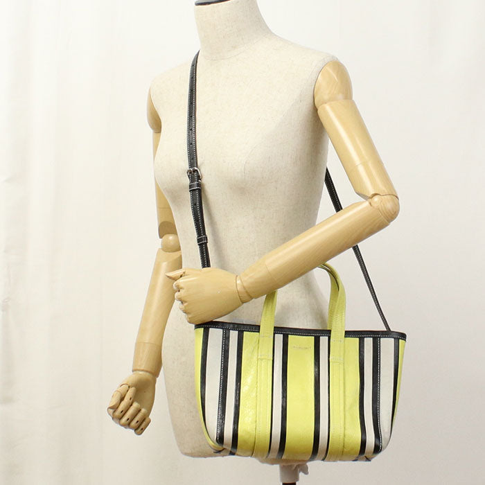 BALENCIAGA 671404 Tote Bag Barbez 2WAYTote Bag leather Multicolor Women