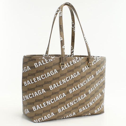 BALENCIAGA 702698 210DH 2762 Balenciaga Signature Tote Bag PVC brown Women