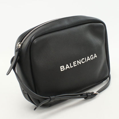 BALENCIAGA 489812 D6W2N 1000 Camera bag Every day Shoulder Bag leather black unisex