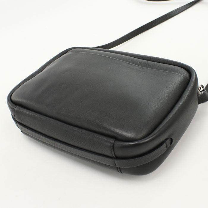 BALENCIAGA 489812 D6W2N 1000 Camera bag Every day Shoulder Bag leather black unisex