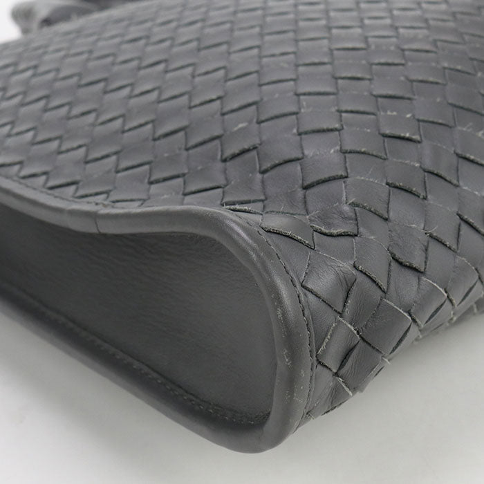 BOTTEGA VENETA INTRECCIATO Briefcase leather Gray mens