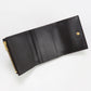 BOTTEGA VENETA BO81192 Tri-fold wallet INTRECCIATO flap wallet leather black mens(unisex) Used Authentic