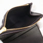 BOTTEGA VENETA BO81192 Tri-fold wallet INTRECCIATO flap wallet leather black mens(unisex) Used Authentic