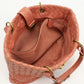 BOTTEGA VENETA BO82080 Tote Bag INTRECCIATO leather pink Women Used Authentic