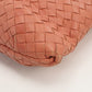 BOTTEGA VENETA BO82080 Tote Bag INTRECCIATO leather pink Women Used Authentic