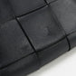 BOTTEGA VENETA BO93003 Bifold Wallet Zipper INTRECCIATO leather black Women Used Authentic