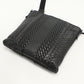 BOTTEGA VENETA BO94069 INTRECCIATO Shoulder Bag leather black mens Used Authentic