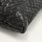 BOTTEGA VENETA BO94069 INTRECCIATO Shoulder Bag leather black mens Used Authentic