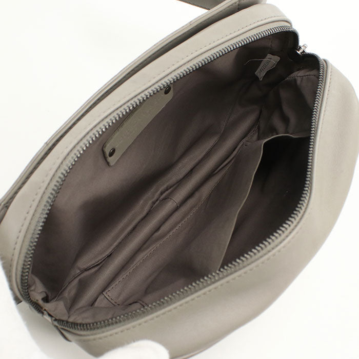 BOTTEGA VENETA 520425 Belt bag INTRECCIATO body bag leather gray mens