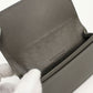 BOTTEGA VENETA Business name card Case INTRECCIATO leather gray mens(unisex) Used Authentic