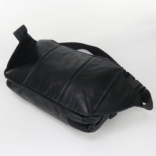 BOTTEGA VENETA 368.899 Belt bag INTRECCIATO body bag leather black mens