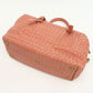 BOTTEGA VENETA 173398 V00A2 6810 INTRECCIATO Mini Boston leather pink Women