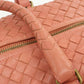 BOTTEGA VENETA 173398 V00A2 6810 INTRECCIATO Mini Boston leather pink Women