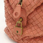 BOTTEGA VENETA 173398 V00A2 6810 INTRECCIATO Mini Boston leather pink Women