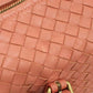 BOTTEGA VENETA 173398 V00A2 6810 INTRECCIATO Mini Boston leather pink Women