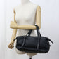 BOTTEGA VENETA INTRECCIATO Mini Boston leather black Women