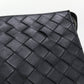 BOTTEGA VENETA INTRECCIATO Clutch bag leather black mens