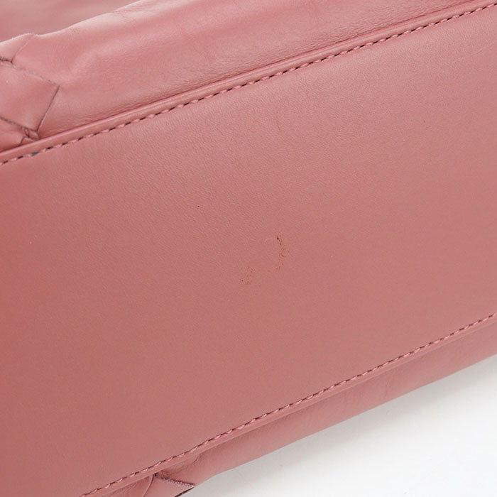 BOTTEGA VENETA 386812 INTRECCIATO Tote Bag leather Pink Women