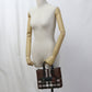 BURBERRY 81122281 Freya 2WAY Mini Burberry check Handbag PVC Brown Women