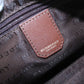 BURBERRY Clutch bag Shadow Horse Nova Check PVC coated canvas beige Women