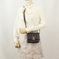 BURBERRY TB Shoulder Bag Diagonal shoulder bag leather brown Women