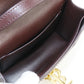 BURBERRY TB Shoulder Bag Diagonal shoulder bag leather brown Women