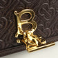 BURBERRY TB Shoulder Bag Diagonal shoulder bag leather brown Women