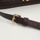 BURBERRY TB Shoulder Bag Diagonal shoulder bag leather brown Women