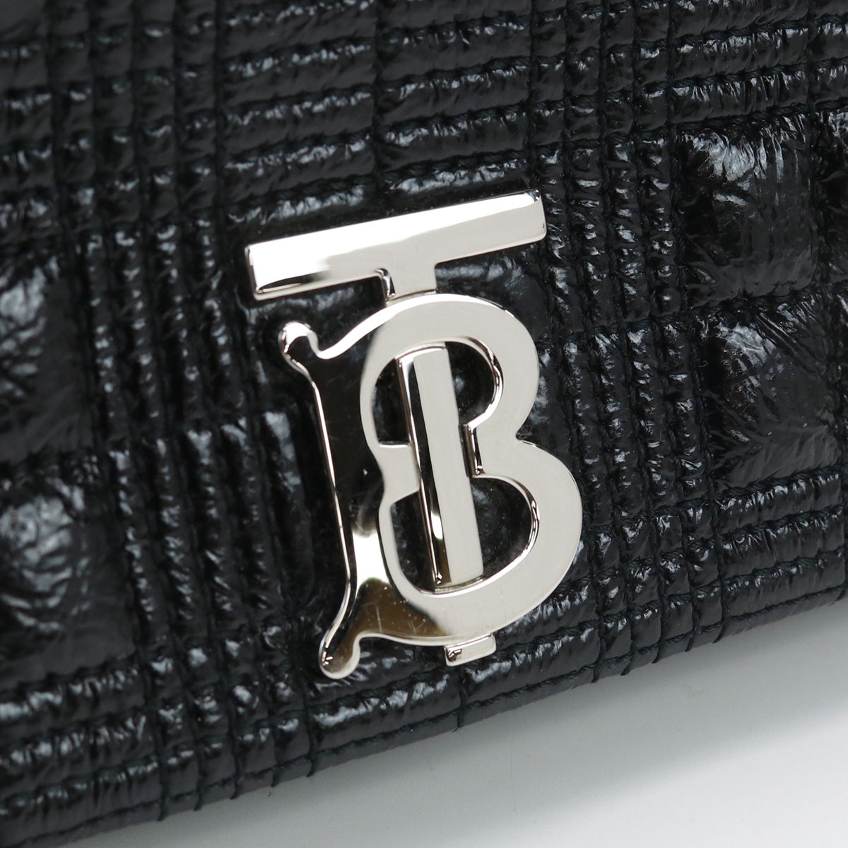 BURBERRY small roller bag tote leather black Women