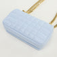 BURBERRY 8066181 Mini Roller Bag Diagonal shoulder bag leather Light blue Women