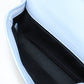 BURBERRY 8066181 Mini Roller Bag Diagonal shoulder bag leather Light blue Women
