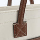 BURBERRY 8044143 Mini Freya Medium Tote Bag Handbag Cotton canvas/leather Women