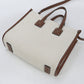 BURBERRY 8044143 Mini Freya Medium Tote Bag Handbag Cotton canvas/leather Women