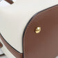 BURBERRY 8026824 Tote Bag Peggy bucket bag Handbags Canvas, leather White Women