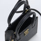 BURBERRY 8052305 Tote Bag Micro Francis TB logo 2WAY Tote Bag leather black Women