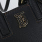 BURBERRY 8052305 Tote Bag Micro Francis TB logo 2WAY Tote Bag leather black Women