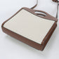 BURBERRY 8028062 Handbag Mini pocket bag 2WAY Handbag canvas,leather beige Women Used Authentic