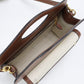BURBERRY 8028062 Handbag Mini pocket bag 2WAY Handbag canvas,leather beige Women Used Authentic