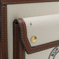 BURBERRY 8028062 Handbag Mini pocket bag 2WAY Handbag canvas,leather beige Women Used Authentic