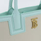 BURBERRY 8070571 Tote Bag Mini Francis Tote Bag 2WAY ToteBag canvas,leather beige Women
