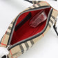 BURBERRY 8014420 body bag Nova Check Belt bag crossbody bag cotton, Nylon beige mens(unisex) Used Authentic